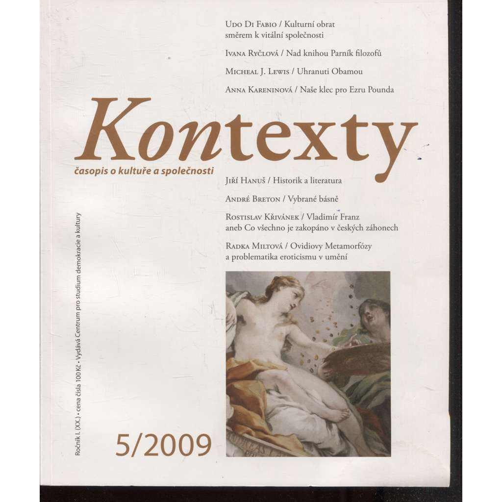 Kontexty 5/2009. Časopis o kultuře a společnosti
