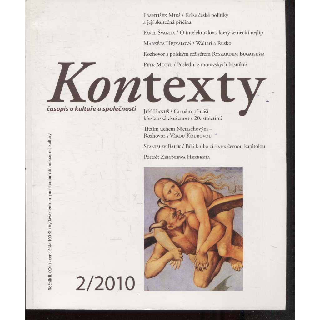 Kontexty 2/2010. Časopis o kultuře a společnosti
