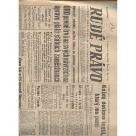Rudé právo (24.1.1948) - staré noviny