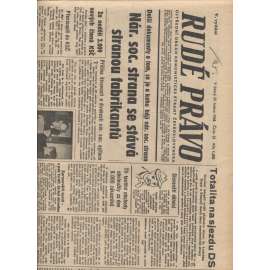 Rudé právo (27.1.1948) - staré noviny