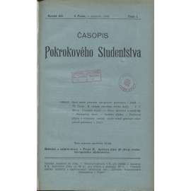 Časopis pokrokového studentstva, ročník XII./1908
