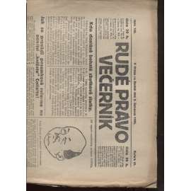 Rudé právo - večerník (2.7.1925) - 1. republika, staré noviny
