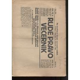 Rudé právo - večerník (25.11.1924) - 1. republika, staré noviny