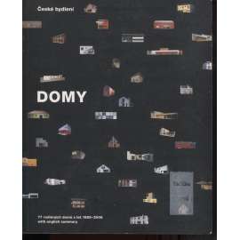 Domy. 77 rodinných domů z let 1989-2006 [Obsahuje: současná architektura, rodinný dům, rodinné domy, vilové stavby, vily, vila]
