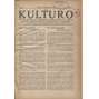 La kulturo, jaro I. 1912 (esperanto) Časopis českých dělníků esperantistů v Rakousku