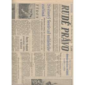 Rudé právo (20.7.1947) - staré noviny, levicová literatura