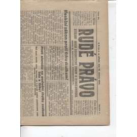 Rudé právo (16.4.1924) - 1. republika, staré noviny