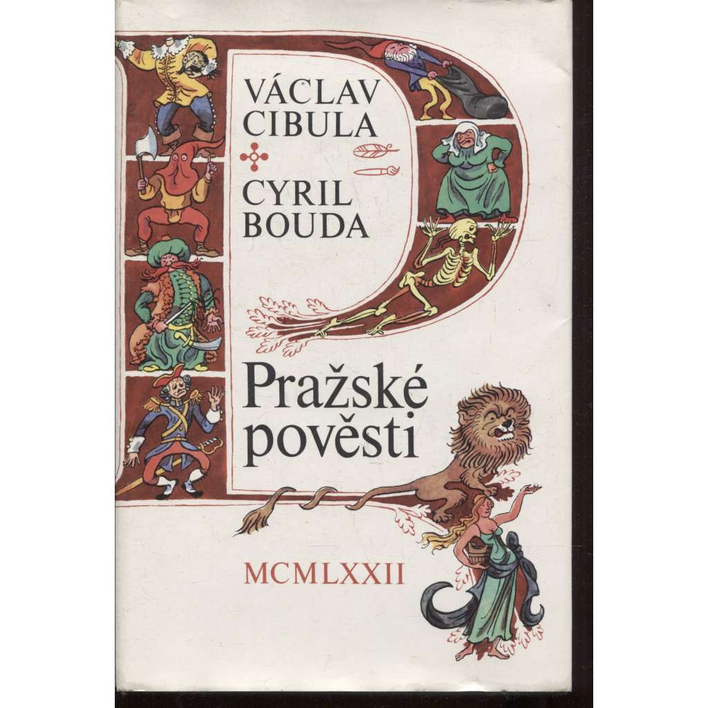 Pražské pověsti [Václav Cibula podpis - Cyril Bouda podpis]
