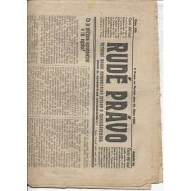 Rudé právo (12.10.1922) - 1. republika, staré noviny