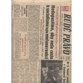 Rudé právo (11.9.1948) staré noviny