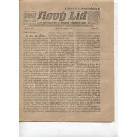 Nový lid, ročník XX./1923. List pro vzdělání a mravní obrození lidu (26.7.1923)