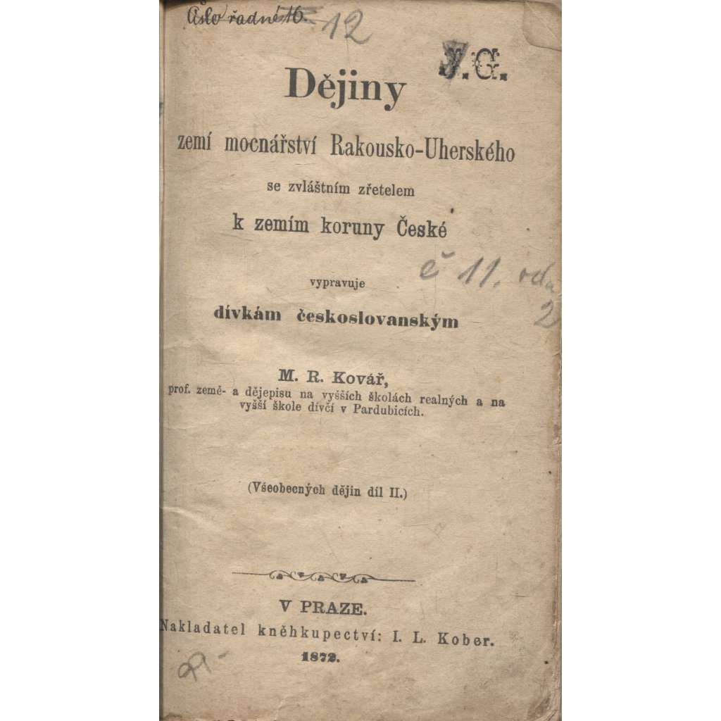 Dějiny zemí mocnářství Rakousko-Uherského