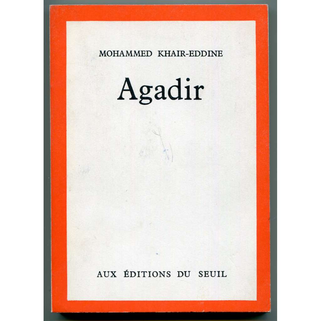 Agadir [román, marocká literatura, Maroko]