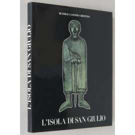 L'Isola di San Giulio sul lago d'Orta [umění; románská architektura; Itálie; Piemont; ostrov; Milán; Milano]