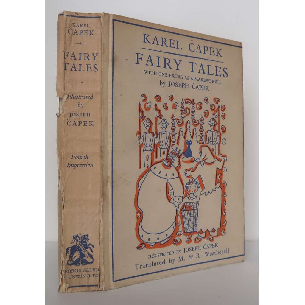Fairy Tales with One Extra as Makeweight by Joseph Čapek [Devatero pohádek - anglický překlad, dětské knihy, pohádky, bratři Čapkové]