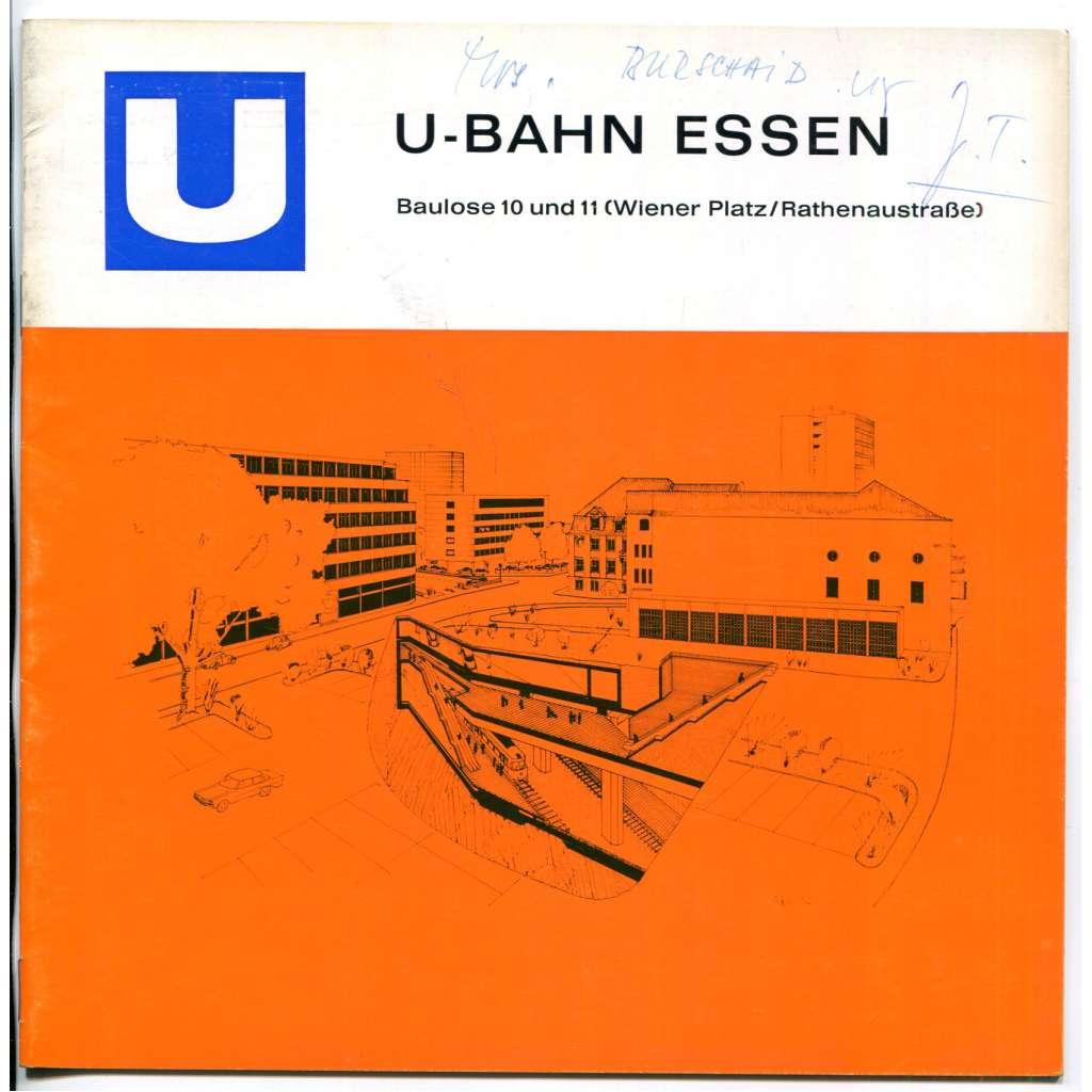 U-Stadtbahn Essen, Baulos 9 – Hauptbahnhof [metro v Essenu, městská doprava, podzemní dráha, dopravní stavby, stavitelství]