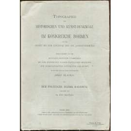 Topographie der historischen und Kunst-Denkmale im politischen Bezirke Raudnitz [Soupis památek; Roudnice nad Labem; památky; umění]