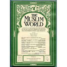 The Muslim World. A Journal Devoted to the Study of Islam and of Christian-Muslim Relationship in Past and Present. Volume LXXX, Nos. 3-4, July/October 1990 [islamistika, islámská kultura a společnost, muslimské země, blízkovýchodní studia]