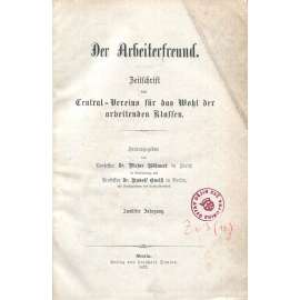 Der Arbeiterfreund, roč. 12, 1873 [dělnictvo; dělníci; sociální politika; 19. století]