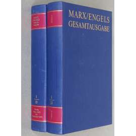 Karl Marx, Friedrich Engels: Gesamtausgabe (MEGA), sv. I/22, Text + Apparat [sebrané spisy; kritické vydání; Pařížská komuna]