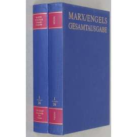 Karl Marx, Friedrich Engels: Gesamtausgabe (MEGA), sv. I/26, Text + Apparat [sebrané spisy; kritické vydání; Dialektika přírody; Dialektik der Natur]