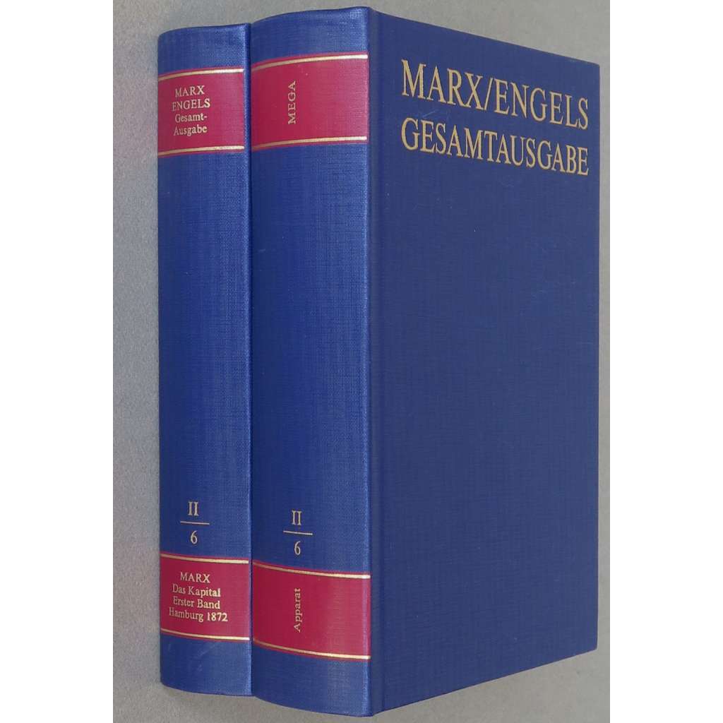 Karl Marx, Friedrich Engels: Gesamtausgabe (MEGA), sv. II/6, Text + Apparat [sebrané spisy; kritické vydání; Kapitál]