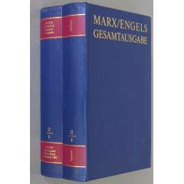 Karl Marx, Friedrich Engels: Gesamtausgabe (MEGA), sv. II/8, Text + Apparat [sebrané spisy; kritické vydání; Kapitál; Das Kapital]