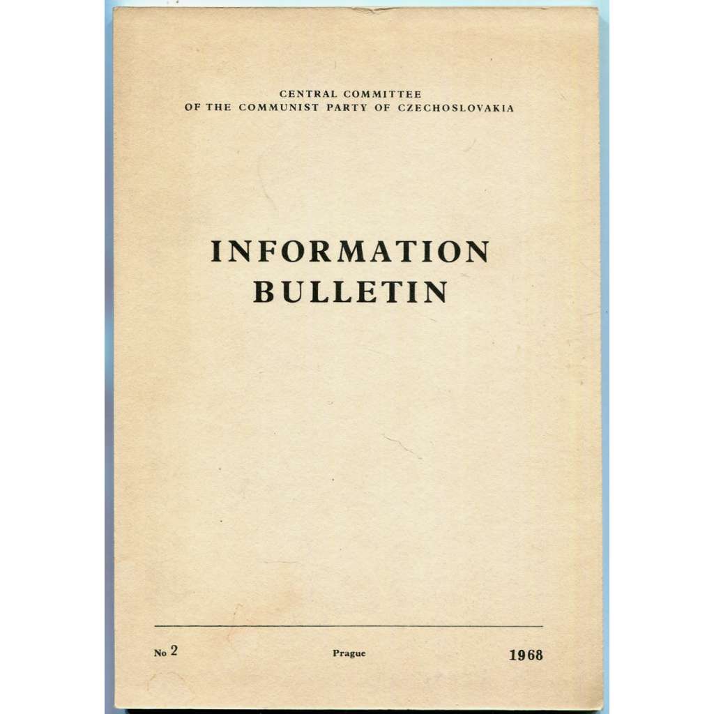 The Action Programme of the Communist Party of Czechoslovakia [Akční program KSČ; Pražské jaro; anglicky]