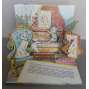 Gli Aristogatti. IX edizione (aprile 1974) [Aristokočky, The Aristocats, pop-up kniha, prostorová publikace, bibliofilie, Vojtěch Kubašta - autorský výtisk]