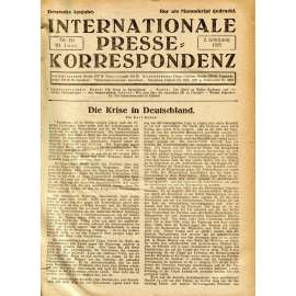 Internationale Presse-Korrespondenz, roč. 2/2, 1922 [Inprekorr; Kominterna; Komunistická internacionála; komunismus]