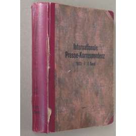 Internationale Presse-Korrespondenz, roč. 3/1, 1923 [Inprekorr; Kominterna; Komunistická internacionála; komunismus]