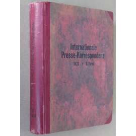 Internationale Presse-Korrespondenz, roč. 3/1, 1923 [Inprekorr; Kominterna; Komunistická internacionála; komunismus]