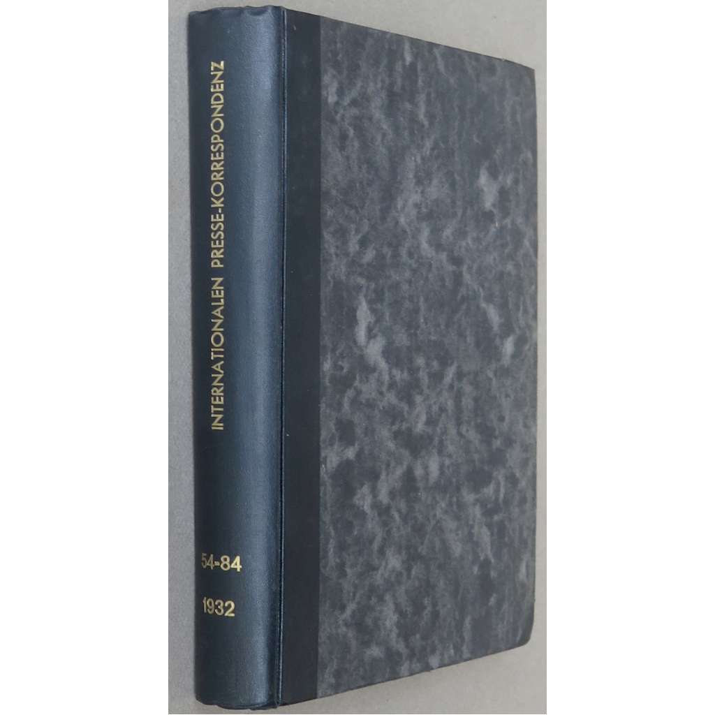 Internationale Presse-Korrespondenz, roč. 12/2, červenec-říjen 1932 [Kominterna; Komunistická internacionála; komunismus]
