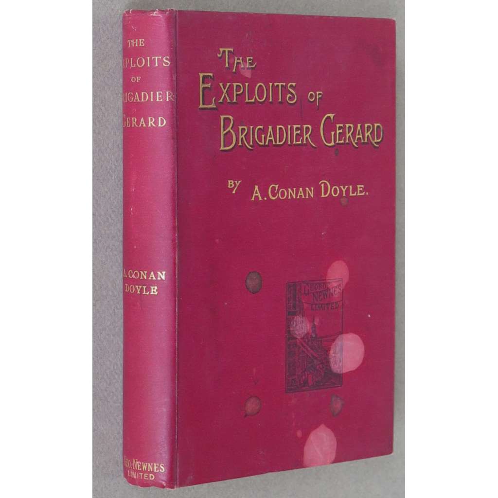 The Exploits of Brigadier Gerard [1899; Dobrodružství brigadýra Gerarda; ilustrace; secesní vazba; anglicky]