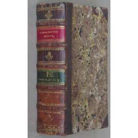 Conversations-Lexicon. Neue Folge, sv. 1/2 [1824; Brockhaus; lexikon; slovník; encyklopedie; 19. století; vazba; kůže]
