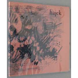 Otto Herbert Hajek [1960; podpis; věnování; katalog; plastiky; fotografie; umění; Jan Kotík]