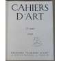 Cahiers d'Art, ročník 23, 1948 [Pablo Picasso; keramika; plastiky; sochy; sochařství; moderní umění; časopis; Francie]