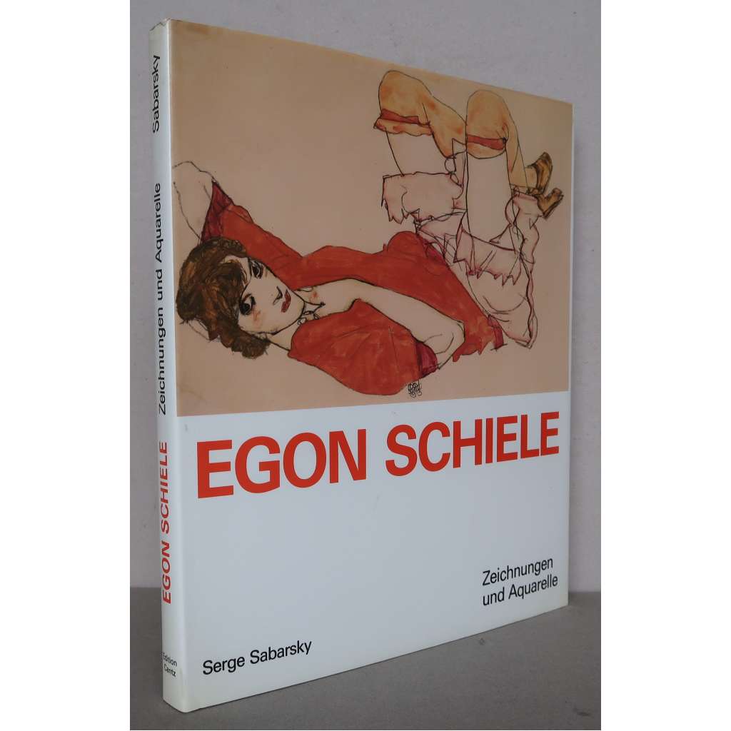 Egon Schiele. 100 Zeichnungen und Aquarelle [kresby a akvarely, expresionismus, Vídeňská moderna]