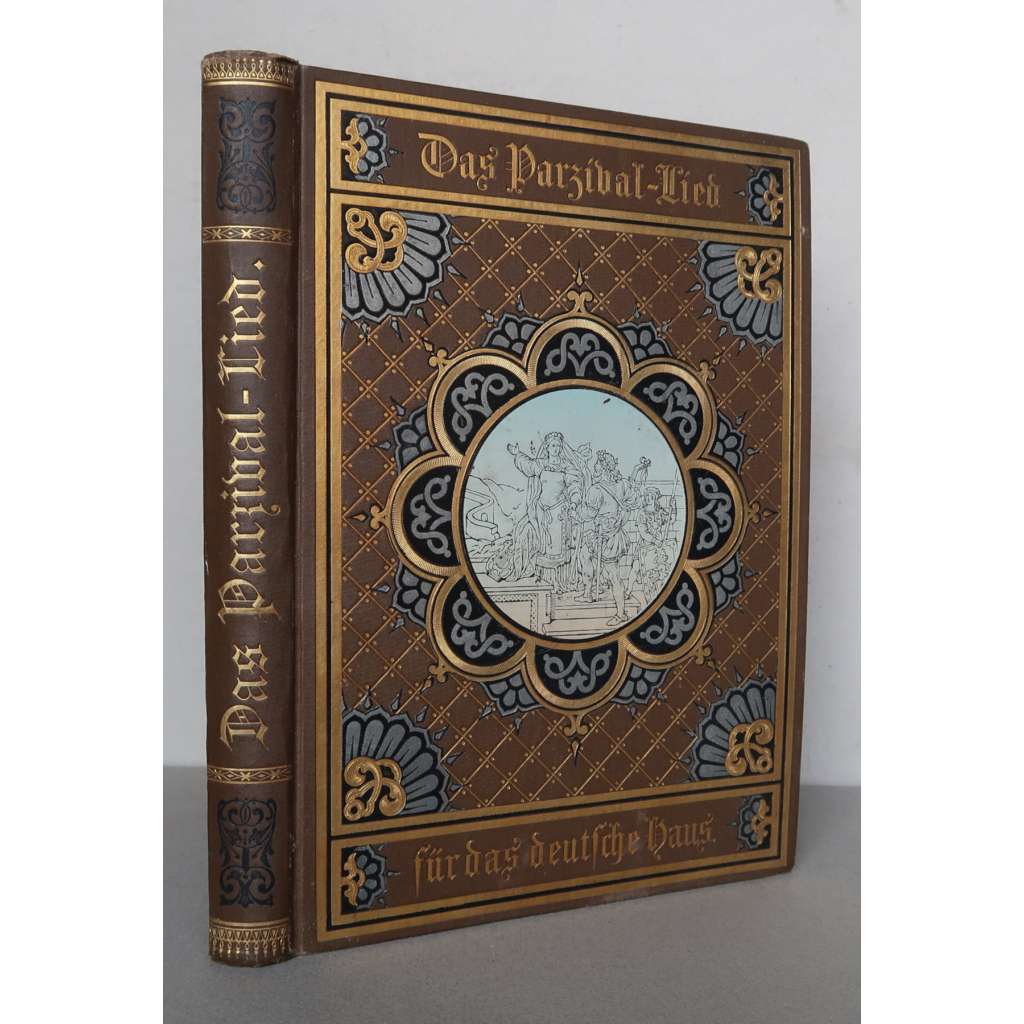 Parzival. Das Lied vom Parzival und vom Gral  [středověká hornoněmecká epická báseň, román ve verších, poezie, Parzival a svatý grál]