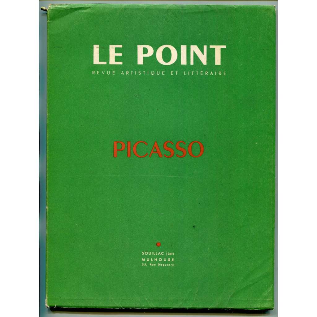 Picasso. Le Point XLII, 1952 [Pablo Picasso, kubismus, umělecký časopis]