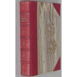 Poésies nouvelles, 1833-1852. Rolla - Les Nuits - Contes en vers [básně; poezie; Noci; vazba; kůže; ilustrace]