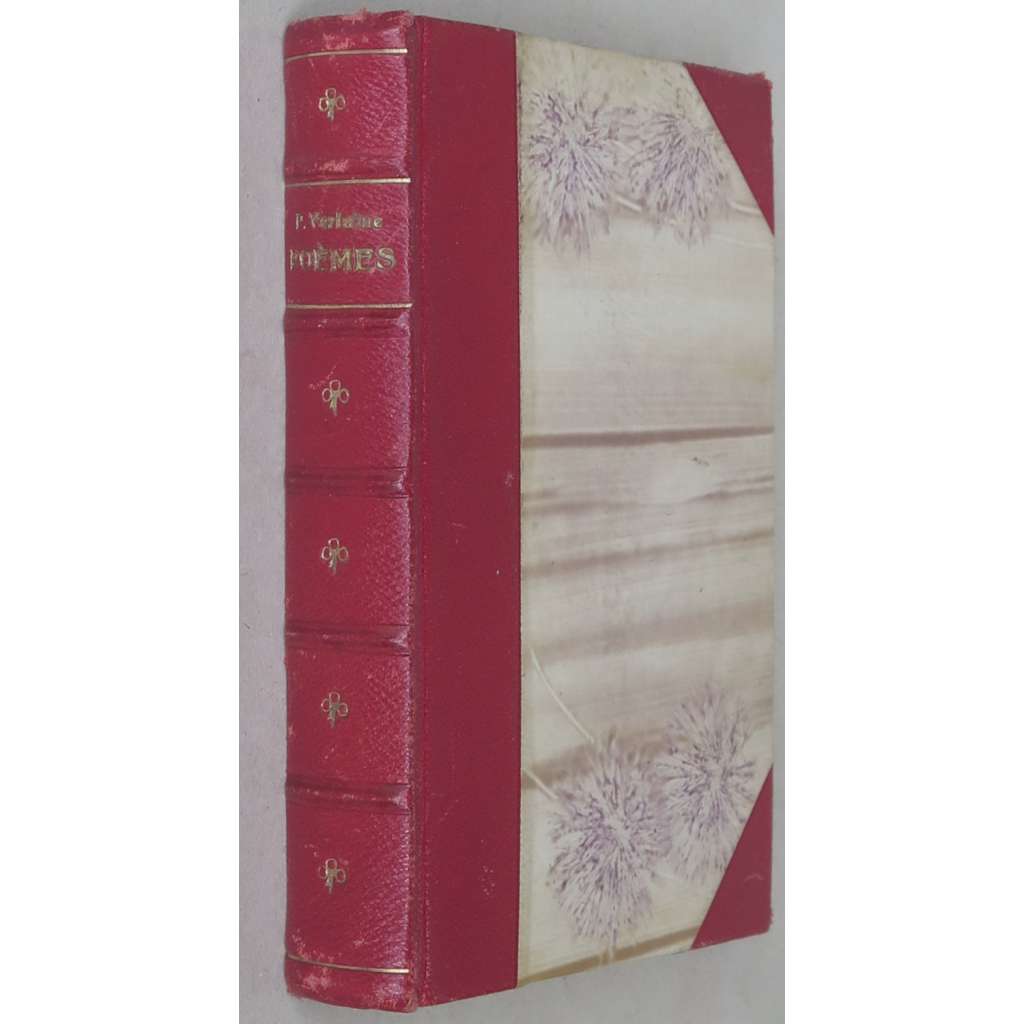 Poèmes choisis [básně; poezie; vazba; kůže]