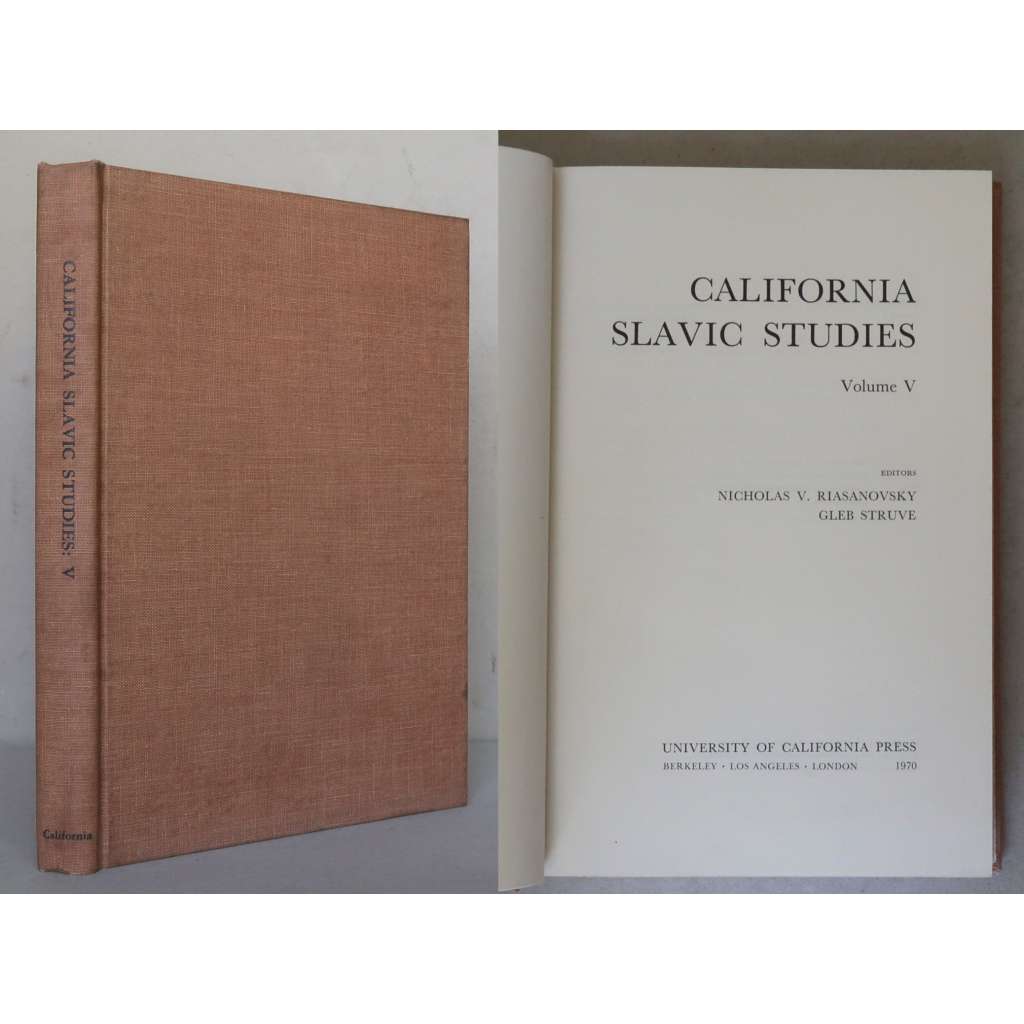 California Slavic Studies, Volume V [slavistika a rusistika v USA v 2. polovině 20. století, odborné časopisy - jazykověda, literární věda, historie, dějiny umění]