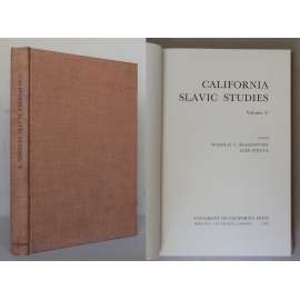 California Slavic Studies, Volume V [slavistika a rusistika v USA v 2. polovině 20. století, odborné časopisy - jazykověda, literární věda, historie, dějiny umění]