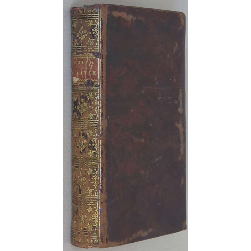 Vernünftige Gedanken Von dem Gesellschaftlichen Leben der Menschen [1756; politická filosofie; filozofie; teorie; stát]