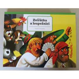 Vojtěch Kubašta - Zvířátka a loupežníci [dětské leporelo, pohádky, pop-up kniha, prostorová publikace]
