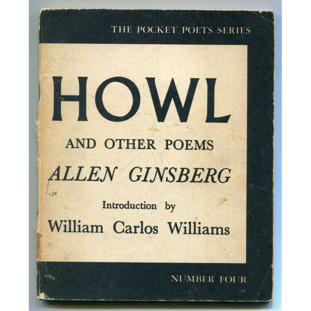 Howl and Other Poems by Allen Ginsberg [poesie, americká literatura, beat generation, "Kvílení"]