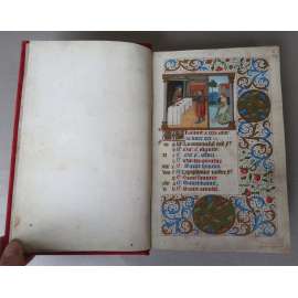 Kniha hodinek knížete Rohana [bibliofilie - KRÁSNÁ VAZBA]  [Horae principii de Rohan / Horae principis de Rohan, faksimile]