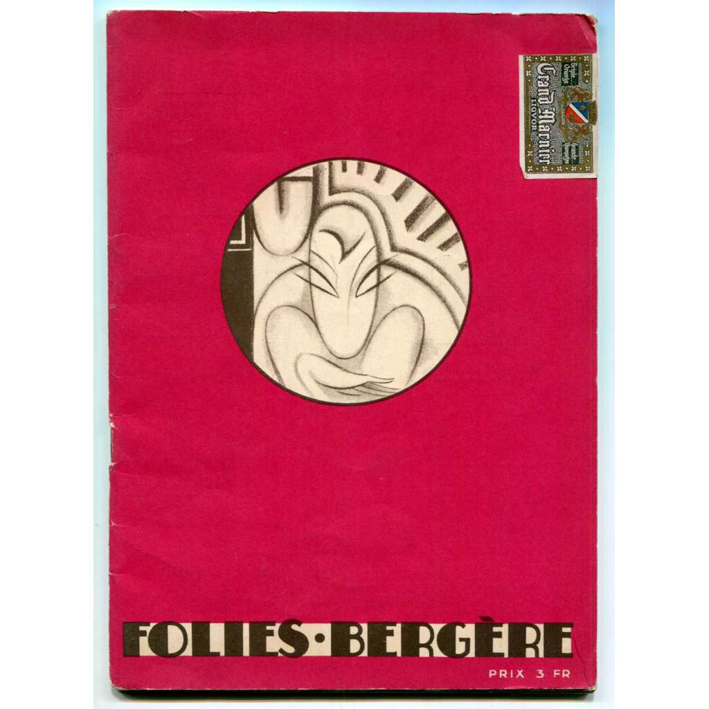 Les Folies-Bergère [Paříž - varieté, kabaret, divadlo Folies Bergere - program, 30. léta] (Programme, Lʾusine a folies = The foliesʾs manufactory = Die Fabrik der Tollheiten = Fabrica de locuras, 60 Tableux de M. Louis Lemarchand)