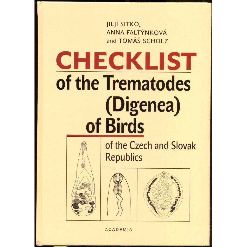 Checklist of the Trematodes (Digenea) of Birds of the Czech and Slovak Republics